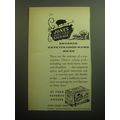 1958 Jones Dairy Farm Sausage Ad - Sausage gets its good name here