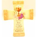 Communion Cross Plaque Hanging & Standing May G...