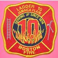 Boston, MA Fire Dept Ladder 10. PP61.