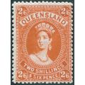 Queensland 1911 2s.6d. reddish orange SG309b un...
