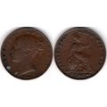 Great Britain. Victoria. Farthing 1841. dy21409
