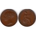 Great Britain. Victoria. Farthing 1846. dy21052