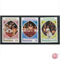 Dominica stamps 1978 - SG 612-614 - Coronation ...
