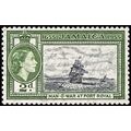 Jamaica QEII 1955 Tercentenary 2d Black & Green...