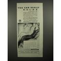1930 I.M.M. White Star Liner Ad - Really Relax