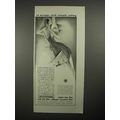 1930 I.M.M. White Star Liner Ad - Smooth Sailing