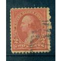 Used 250 2c George Washington Just Clears A04923