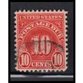 Used J84a 10c Postage Due Fine K1359