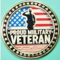 Military Veterans. Challenge Coin. 1.5". 03c.