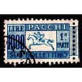 Italy 1957 Parcel Post 1000L Used Stamp Horse