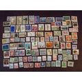 Canada 100 Different Used Postage Stamps (7) Mi...