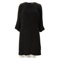 ADIDAS SLVR Short Sleeve Black Smock Dress BNWT