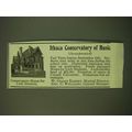 1902 Ithaca Conservatory of Music Ad - Conserva...