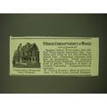 1902 Ithaca Conservatory of Music Ad - home for...