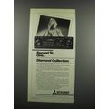 1983 Mitsubishi RX-735 Car Stereo Ad - Second to One