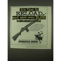 1997 Springfield Armory M1A Rifle Ad - Time to Reload