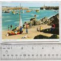 1970 postcard Mevagissey Beach