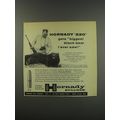 1957 Hornady 30 Cal. 220 gr. Bullets Ad - Hornady 220 gets biggest black bear I