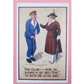 WW1 COMIC POSTCARD Hospital Blues Injured Briti...