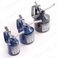 SMALL-LARGE METAL OIL CAN + SPOUT Garage Worksh...