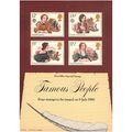 Post Office Special Stamps A4 Poster - Famous P...