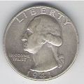 USA QUARTER DOLLAR 1941