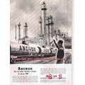 ANCHOR PETROLEUM COMPANY 1955 serve you gas oil...