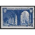 Mi 858: 25 Fr. deep ultramarine Definitive: Lan...