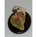 BORDER FINE ARTS,JACK RUSSELL TERRIER + RABBIT ...