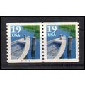 2529 19c Fishing Boat Very Fine MNH CNP Left A1...