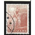 Denmark Stamp Scott #365, Used