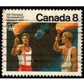 Canada 1976 Sport Olympic Games 8c Used Stamp.