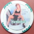 Donna's. Brothel Casino Chip. Wells, NV. BR09.
