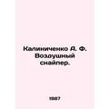 Kalinichenko A. F. Aerial Sniper. In Russian /Kalinichenko A. F. Vozdushnyy sna