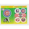 Two 1990 Fleer Action Series Chicago Cubs Team ...