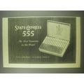 1954 State Express Cigarettes Ad - State Express 555 the best cigarettes