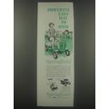 1962 Springfield Riding Tractors and Rotary Tillers Advertisement