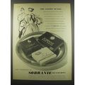 1957 Sobranie Cigarettes Ad - The London season