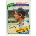 1980 Topps baseball card George Brett All-Star ...