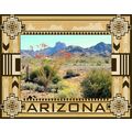 Arizona Southwestern Style Laser Engraved Wood ...