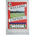 1993 programme Welling United v. Alesbury Unite...