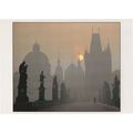 Bicycle Prague Sunrise at the Charles Bridge Cz...