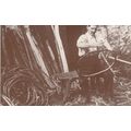 Crafts Labourer at Eskdale Valley Cumbria Postcard