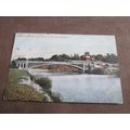1908 fr Postcard -Severn Bridge & Mythe Hill, T...
