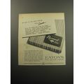 1957 Eaton's Fine Letter Papers Ad - My best to the whole family
