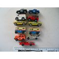 N Scale Mixed Manufacturer Service Vechicle Lot...