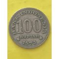 Umlaufmünze Indonesien 100 Rupien 1973
