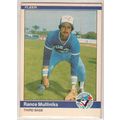 1984 Fleer baseball card #165 Rance Mulliniks -...