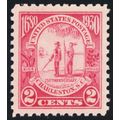 683, Mint Superb NH 2¢ - With Graded 98J JUMBO ...
