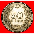Ⰶ ATATURK (1923-1938): TURKEY★ 50 LIRAS 1985 TY...